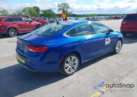 2015 Chrysler 200 Limited из США, поврежденный, VIN 1C3CCCAB3FN754659